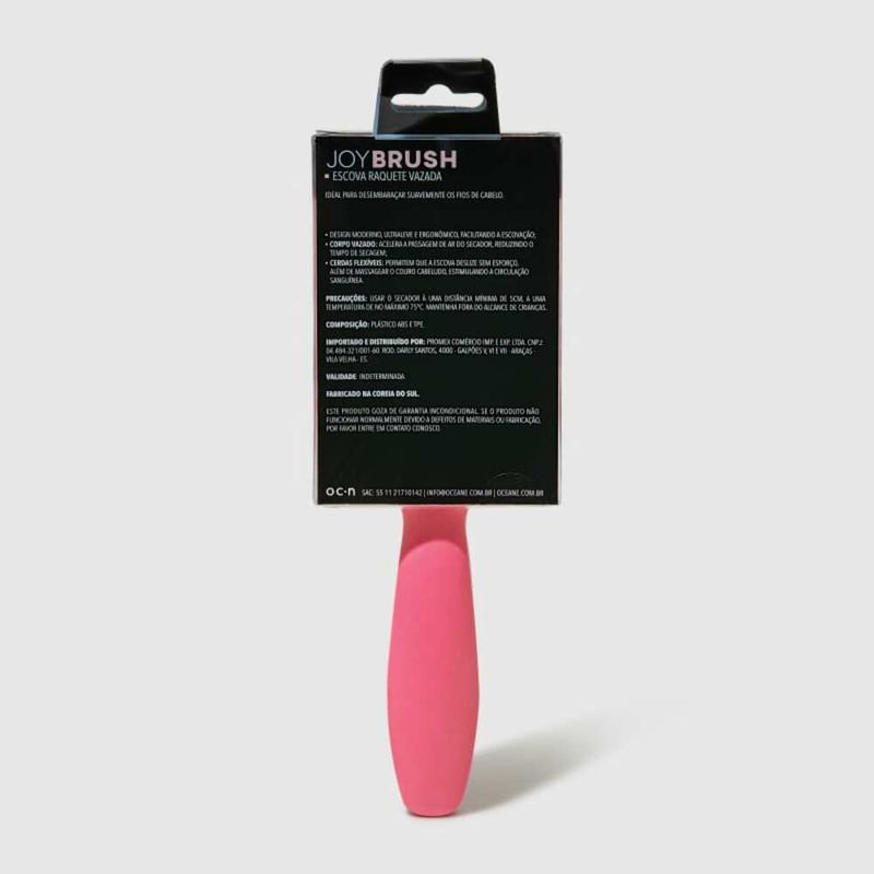 Escova de Cabelo Rosa - Joy Brush