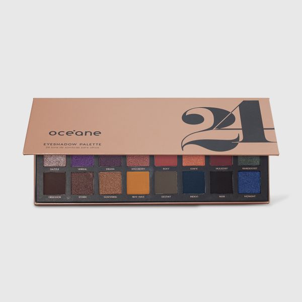 Paleta de Sombras 24 Cores - 24 Eyeshadow Palette 28g