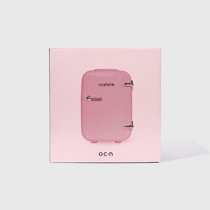 Mini Geladeira Rosa - Skincare Fridge 4L