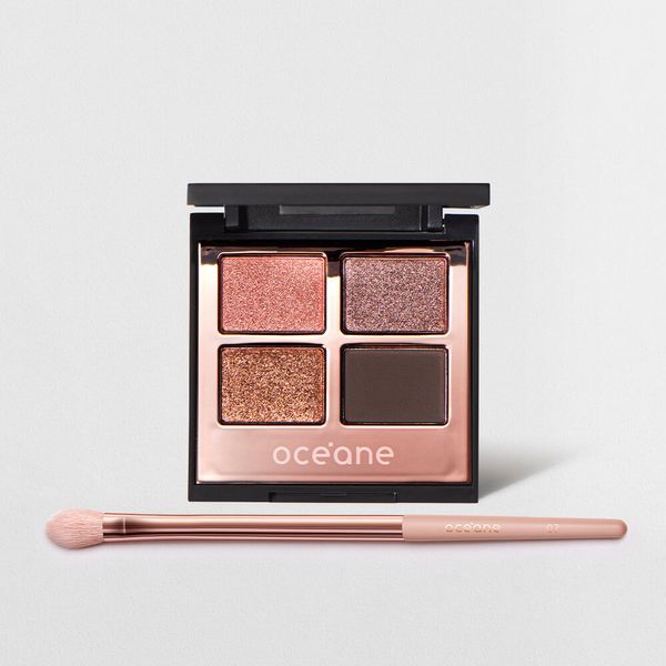 Kit Paleta de Sombras Galaxy Océane Edition + Pincel para Sombra Ocn7 (2 Produtos)
