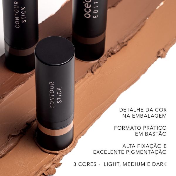 Contorno em Bastão Marrom Escuro - Contour Stick Dark Océane Edition 13,5g