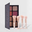 Kit Paleta Multifuncional Face Palette + Mini Pincéis (6 Produtos)
