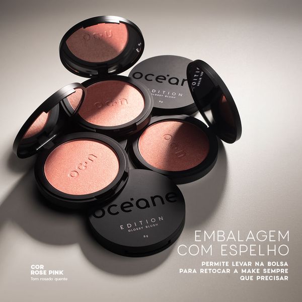 Blush Cintilante - Glossy Blush Rose Pink Océane Edition 8g