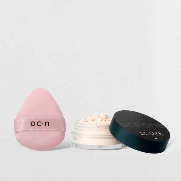 Kit Mini Pó Translúcido Solto + Mini Esponja  Edition (2 Produtos)