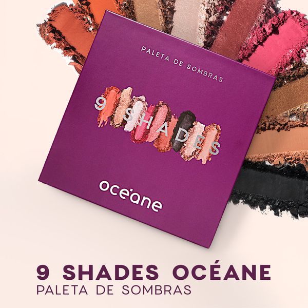 Kit Paleta de Sombras 9 Shades + Paleta de Sombras 12 Shades Purple (2 Produtos)