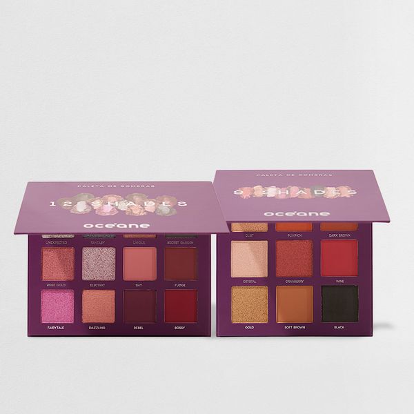 Kit Paleta de Sombras 9 Shades + Paleta de Sombras 12 Shades Purple (2 Produtos)