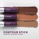 Cor Contorno em Bastão Marrom Médio - Contour Stick Caramel Océane Purple 6g