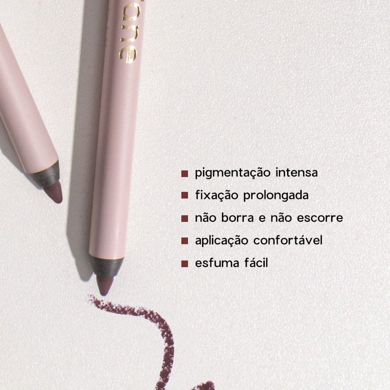 Lápis para olhos bordô Edition | Eyeliner ruby