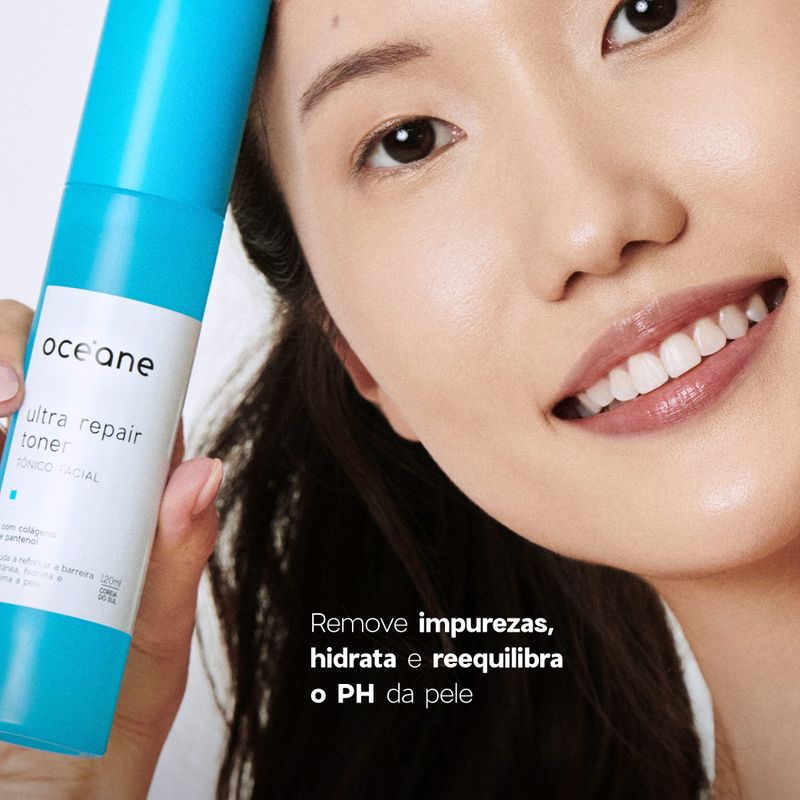 Kit tônico facial e creme para olhos | Ultra Repair