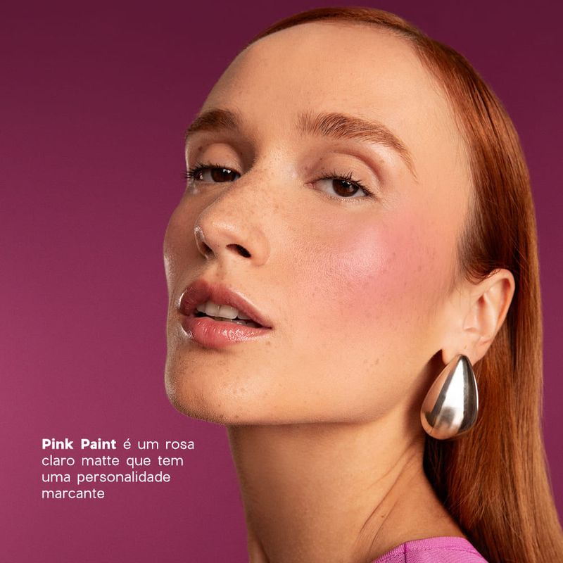Blush Cremoso e em Pó Rosa Claro – Duo Blush Pink Paint Edition 10,2g