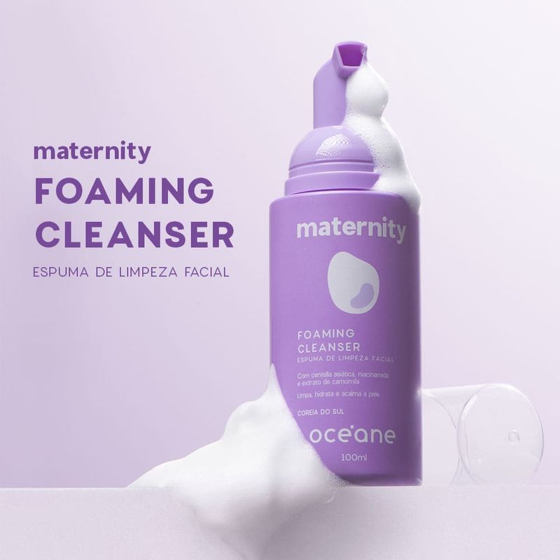 Kit Espuma de Limpeza + Sérum Facial + Hidratante Facial para Gestantes (3 Produtos)