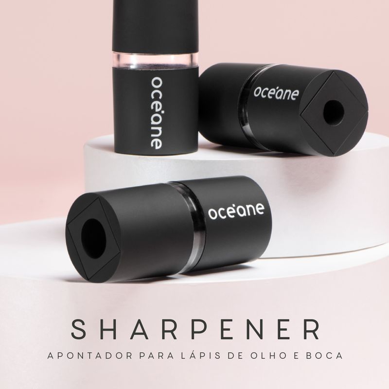 Apontador para Lápis de Maquiagem Sharpener