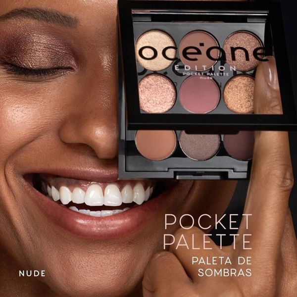 Paleta de Sombras - Pocket Palette Nude Océane Edition 7g