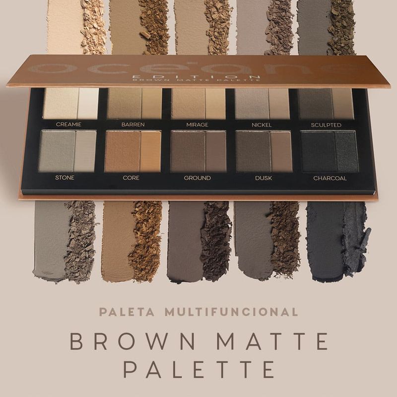 Paleta Multifuncional - Brown Matte Palette Edition 22g