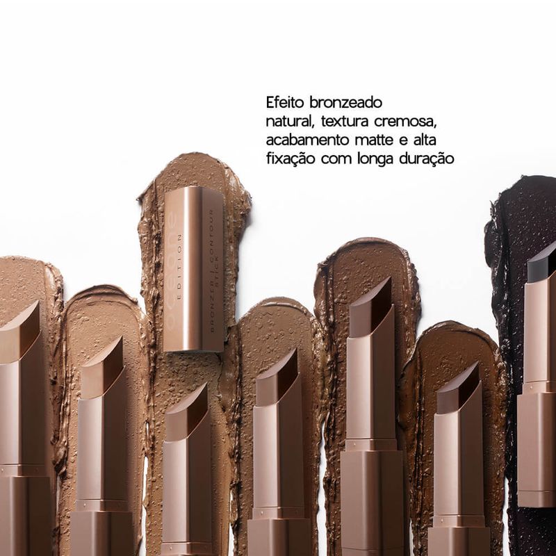 Bronzer em Bastão Marrom Médio - Bronzer Contour Stick Edition Simmer 8g