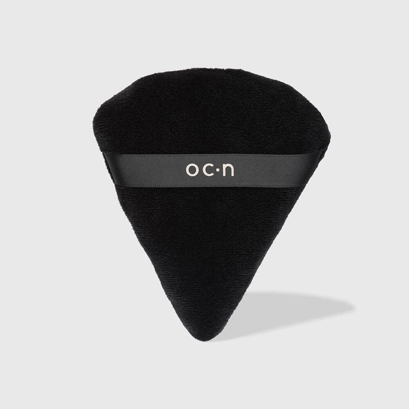 Esponja de Maquiagem para Acabamento Preta - Powder Puff Preta