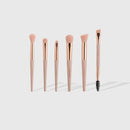 Mini Kit com 6 Pincéis para Olhos - Mini Eyebrush Kit