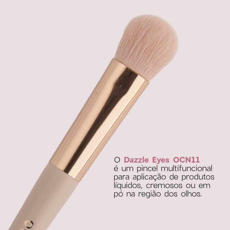 Mini Kit com 6 Pincéis para Olhos - Mini Eyebrush Kit