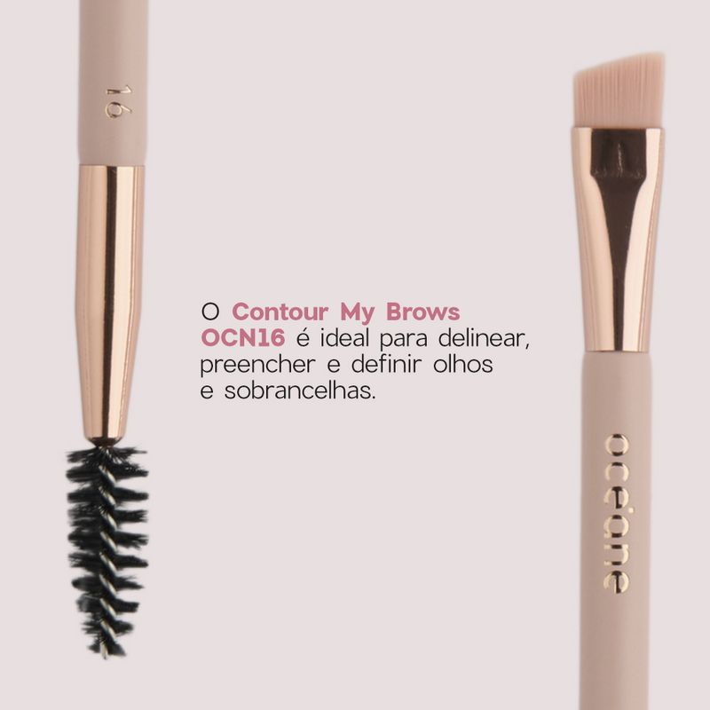 Mini Kit com 6 Pincéis para Olhos - Mini Eyebrush Kit
